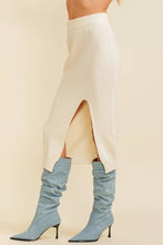 Load image into Gallery viewer, Cream Midi Skirt Set