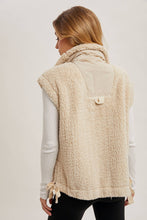 Load image into Gallery viewer, Beige Sherpa Vest
