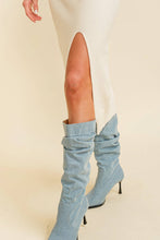 Load image into Gallery viewer, Cream Midi Skirt Set