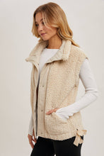 Load image into Gallery viewer, Beige Sherpa Vest