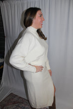 Load image into Gallery viewer, Cream Midi Skirt Set