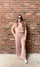 Load image into Gallery viewer, Allie Almond Ribbed Knit Set