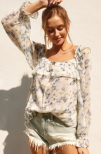 Load image into Gallery viewer, Meadow Ruffle Blouse