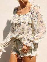 Load image into Gallery viewer, Meadow Ruffle Blouse