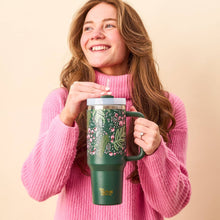 Load image into Gallery viewer, 40oz Tumbler Jolly Sprig Green