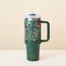Load image into Gallery viewer, 40oz Tumbler Jolly Sprig Green
