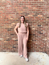 Load image into Gallery viewer, Allie Almond Ribbed Knit Set