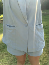 Load image into Gallery viewer, Delaney Blazer Set Dusty Blue