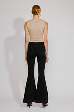 Load image into Gallery viewer, Zoey Black Flare Jeans