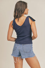 Load image into Gallery viewer, Natalie Navy Tank