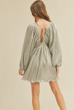 Load image into Gallery viewer, Silver Metallic Dress
