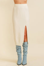 Load image into Gallery viewer, Cream Midi Skirt Set