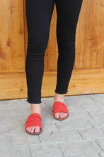 Load image into Gallery viewer, Leila Red Sandal