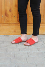 Load image into Gallery viewer, Leila Red Sandal