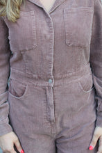 Load image into Gallery viewer, Hailee Hazelnut Corduroy Romper