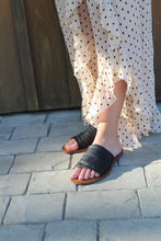 Load image into Gallery viewer, Leila Black Sandal
