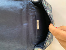 Load image into Gallery viewer, Blue Leopard Beaded Belt Bag