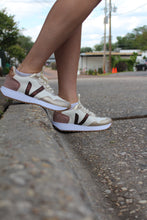 Load image into Gallery viewer, Ace Bronze Glitter Sneakers
