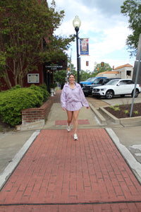 Lavender Windbreaker Set