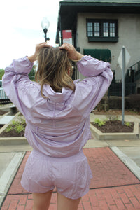 Lavender Windbreaker Set
