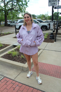 Lavender Windbreaker Set