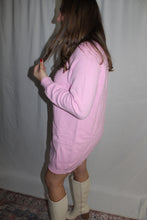Load image into Gallery viewer, Hazel Turtleneck Sweater Dress-Pink
