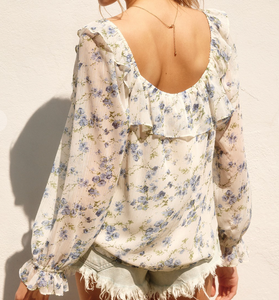 Meadow Ruffle Blouse