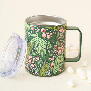 14oz Insulated Mug Jolly Sprig Green