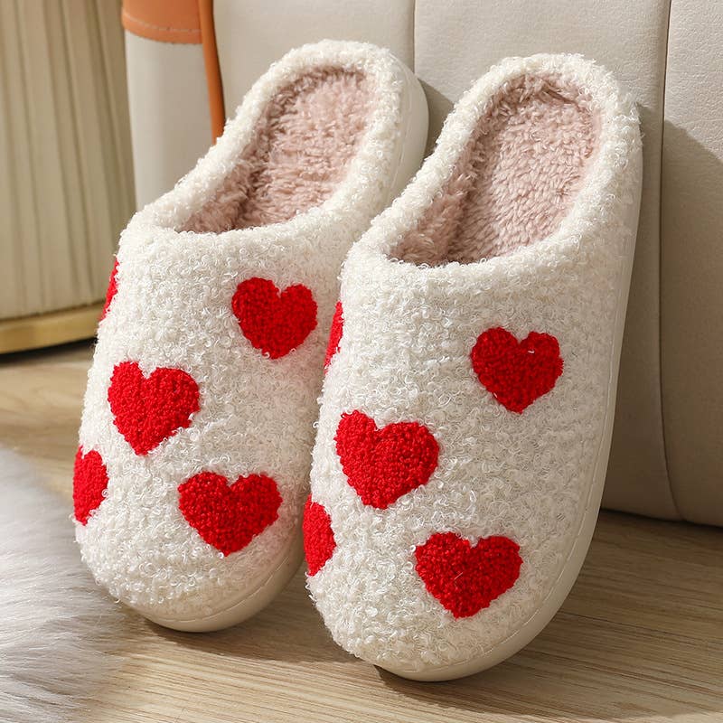 Red Heart Slipper