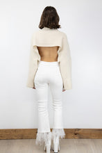 Load image into Gallery viewer, Feather Hem Flare Pants
