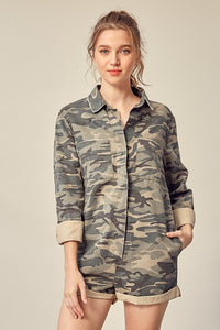 Camo Romper