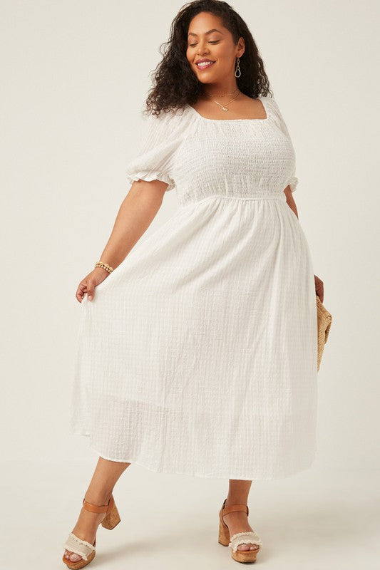Whitney Curvy Midi Dress
