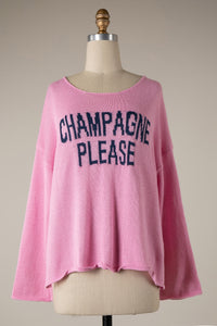 Pink Champagne Sweater