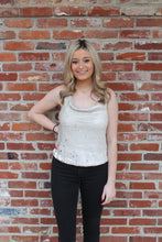 Load image into Gallery viewer, Pearl Sequin Tank
