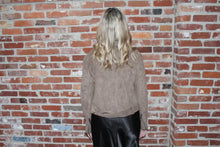 Load image into Gallery viewer, Mocha Faux Suede Jacket
