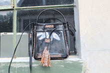 Load image into Gallery viewer, Cheetah Black Bare Bucket Tote
