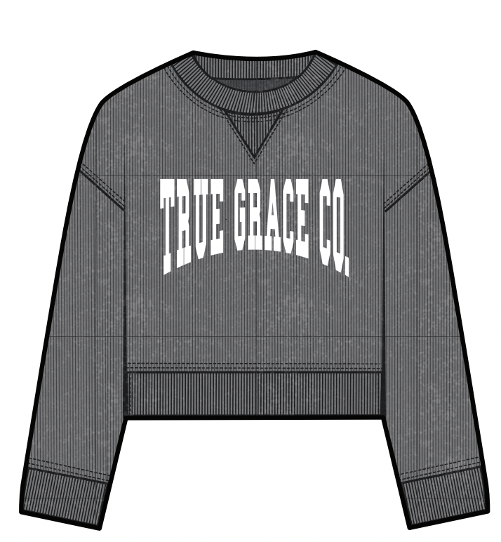 Cozy Crop Sweatshirt - Grace & Flow