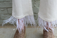 Load image into Gallery viewer, Feather Hem Flare Pants

