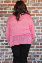 Load image into Gallery viewer, Pink Curvy Sweater
