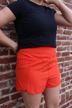 Load image into Gallery viewer, Elastic Waist Shorts- Tomato
