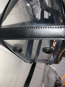 Cheetah Black Bare Bucket Tote